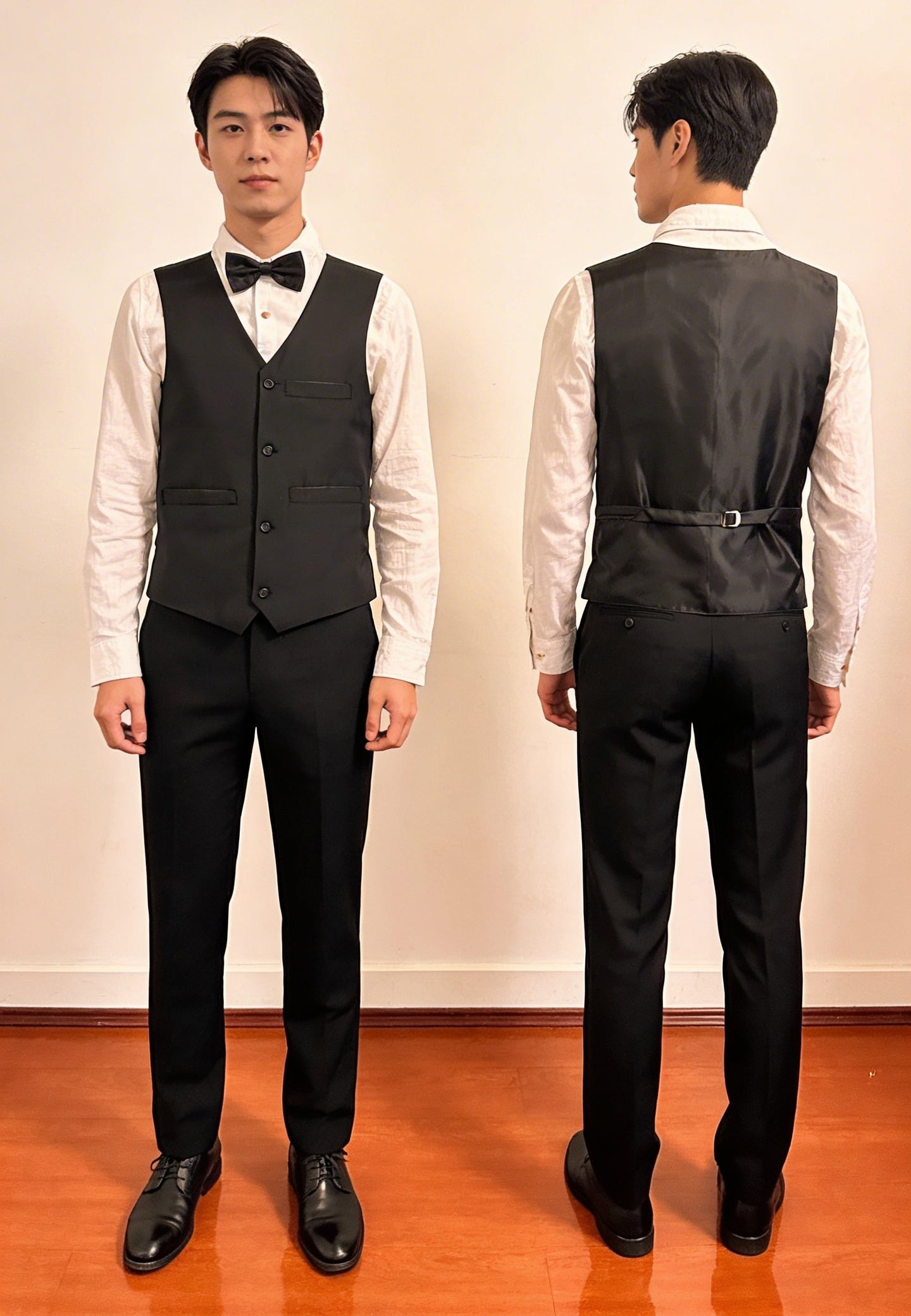 Black Waistcoat Small-2XL